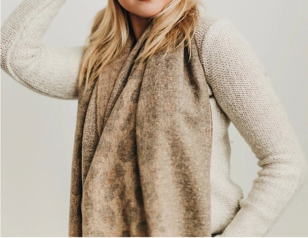 Leopard Scarf